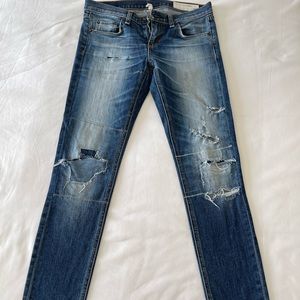 rag & bone The Dre distressed jean